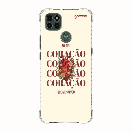 Capinha para celular  Foi Teu Coração Que Me Salvou