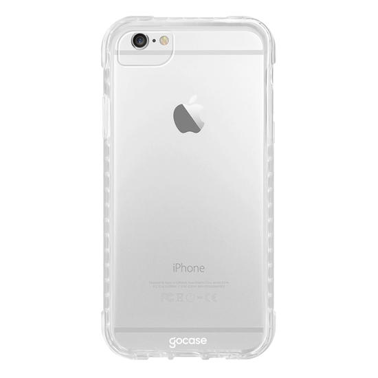 Capinha para celular Corações com Nome Vertical Branco