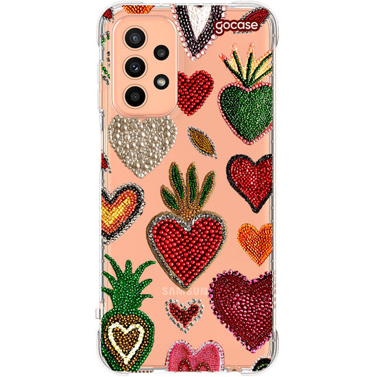 Corações Cravejados  Corações Cravejados