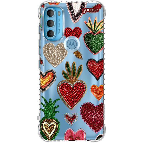 Corações Cravejados  Corações Cravejados