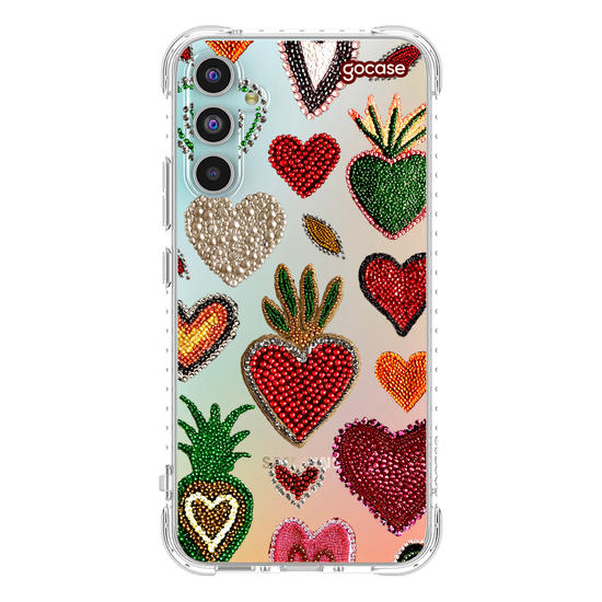 Corações Cravejados  Corações Cravejados