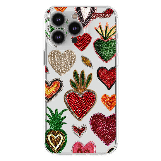 Corações Cravejados  Corações Cravejados