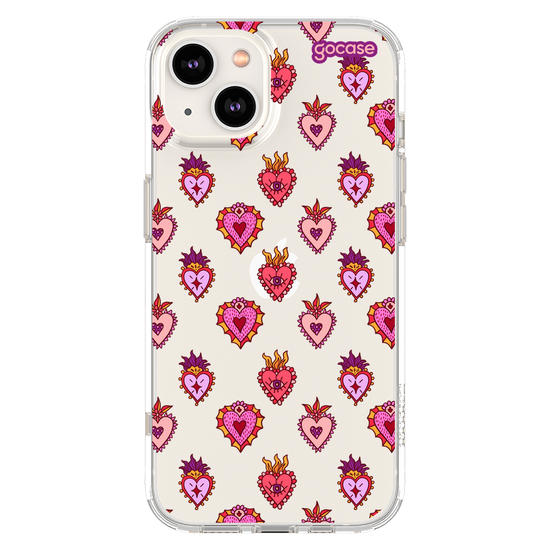 Capinha para celular  Corações Mexicanos