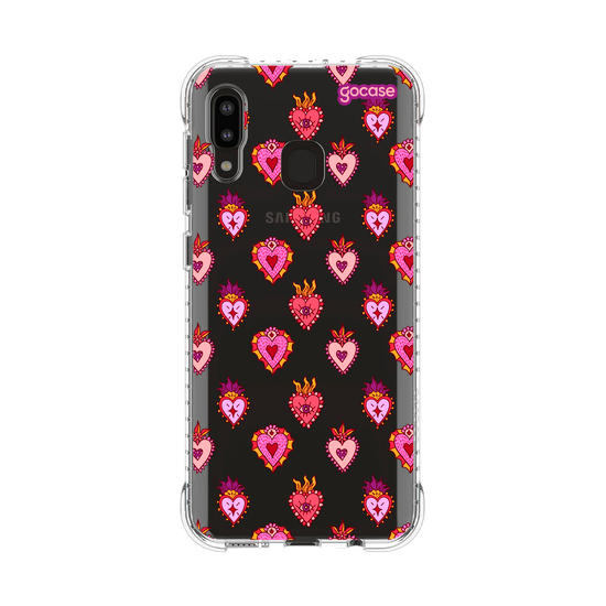 Capinha para celular  Corações Mexicanos