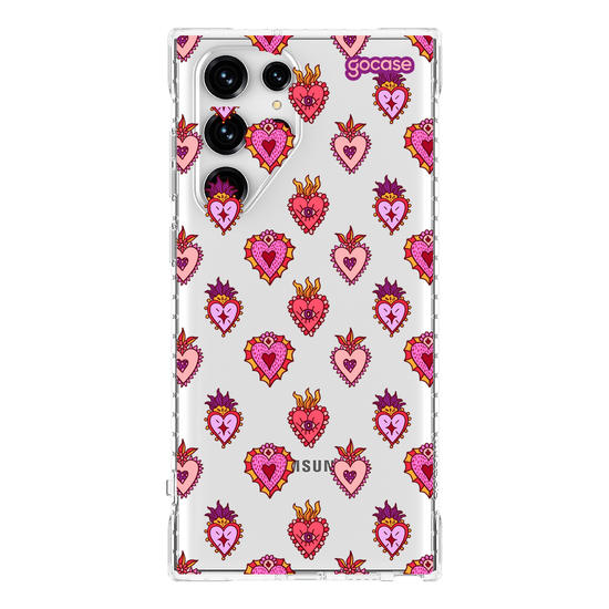 Capinha para celular  Corações Mexicanos