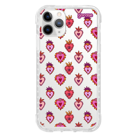 Capinha para celular  Corações Mexicanos