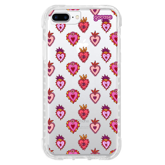 Capinha para celular  Corações Mexicanos