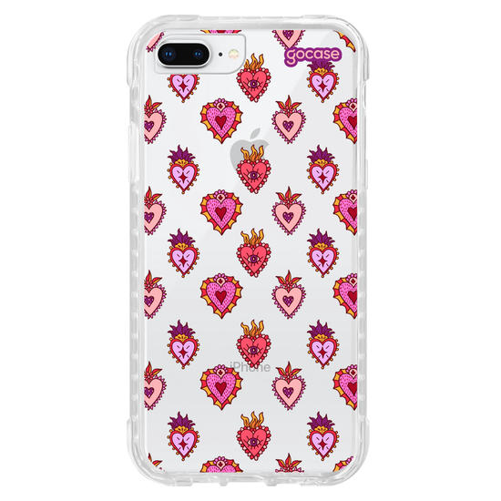 Capinha para celular  Corações Mexicanos