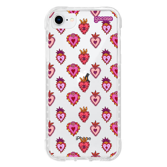 Capinha para celular  Corações Mexicanos