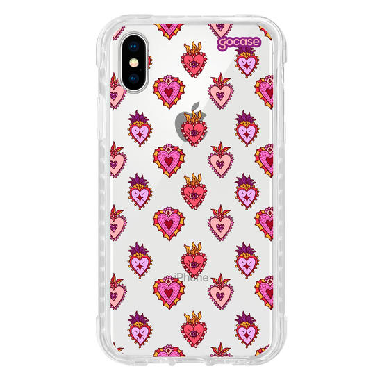 Capinha para celular  Corações Mexicanos