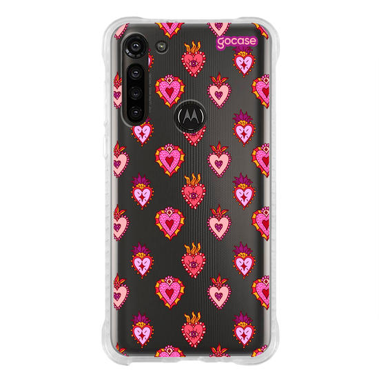 Capinha para celular  Corações Mexicanos