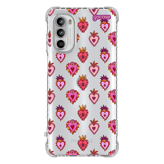Capinha para celular  Corações Mexicanos