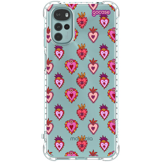 Capinha para celular  Corações Mexicanos
