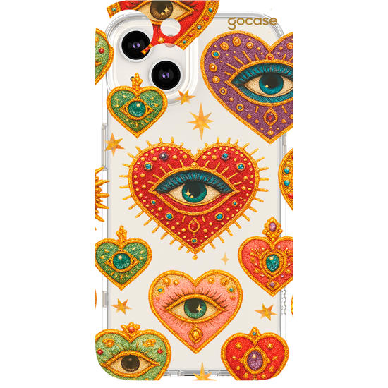 Capinha para celular  Corações Místicos