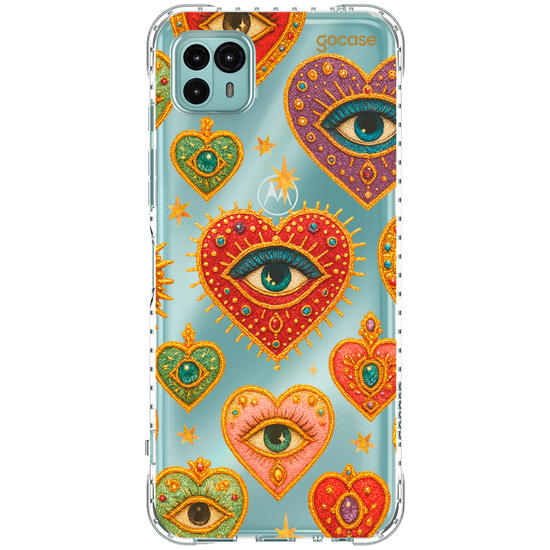 Capinha para celular  Corações Místicos