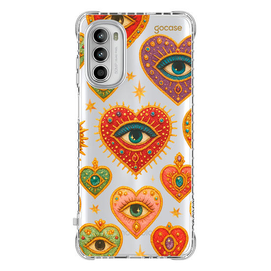 Capinha para celular  Corações Místicos