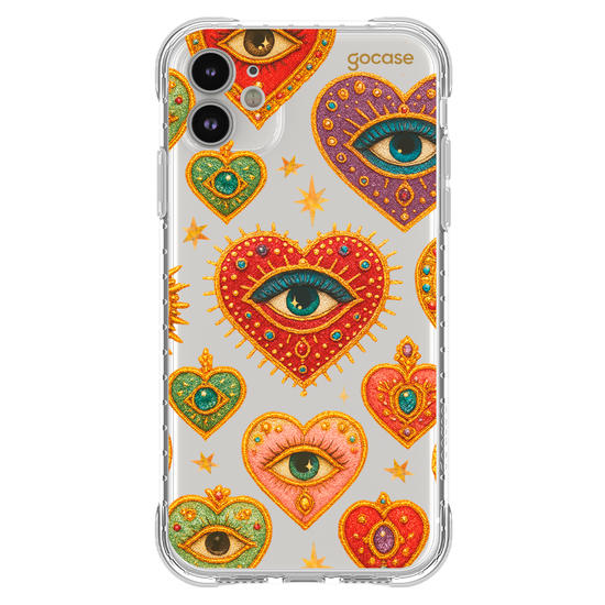 Capinha para celular  Corações Místicos