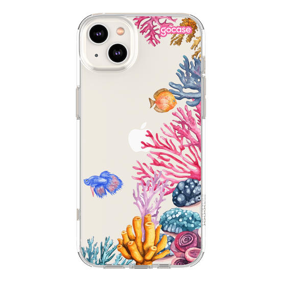 Capinha para celular  Corais Laterais