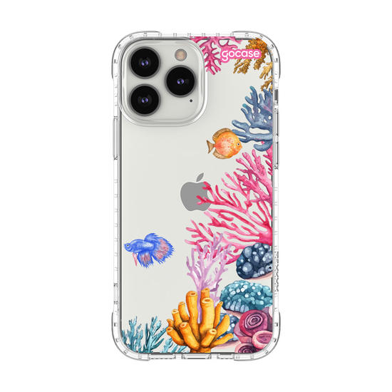 Capinha para celular  Corais Laterais