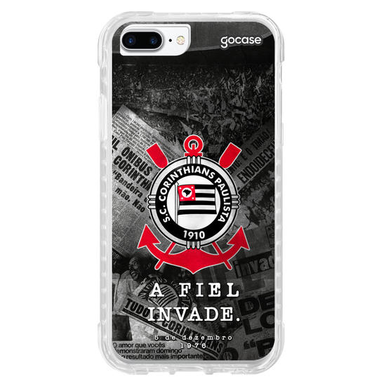 Capinha para celular  Corinthians - A Fiel Invade - 50 Anos da Invasão