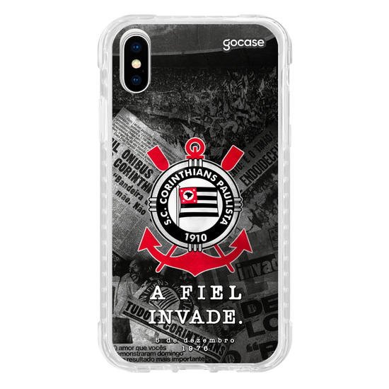 Capinha para celular  Corinthians - A Fiel Invade - 50 Anos da Invasão