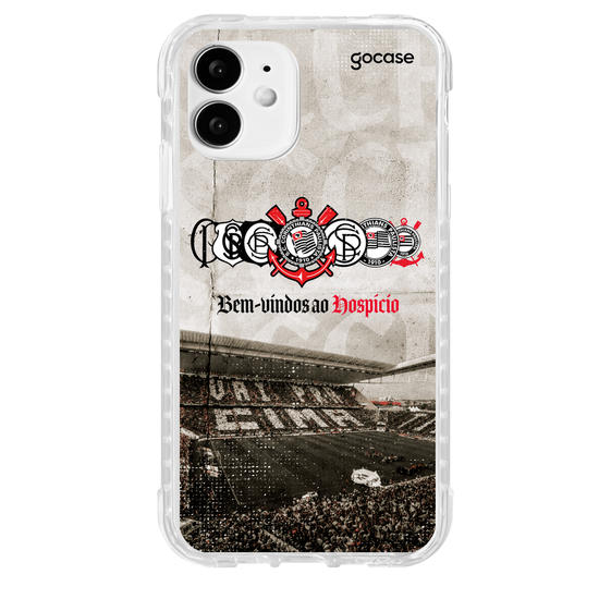 Capinha para celular  Corinthians - Bem-vindos ao Hospício Escudos