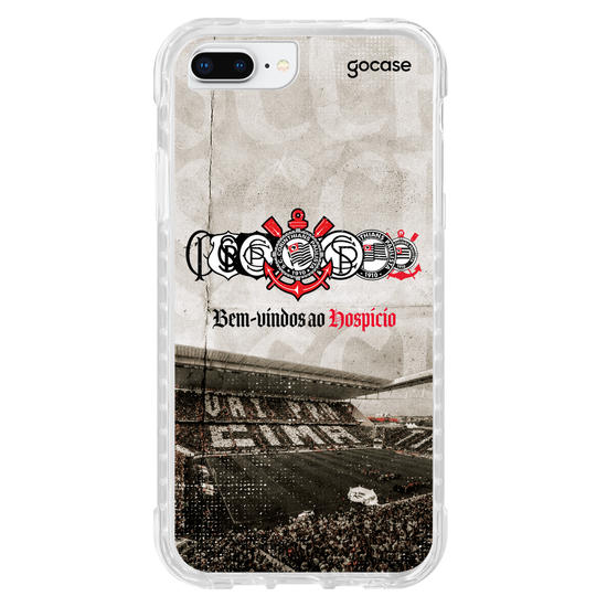 Capinha para celular  Corinthians - Bem-vindos ao Hospício Escudos
