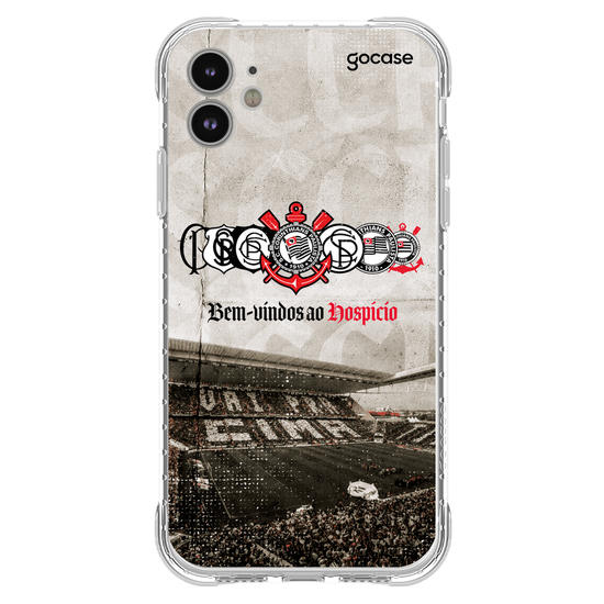 Capinha para celular  Corinthians - Bem-vindos ao Hospício Escudos