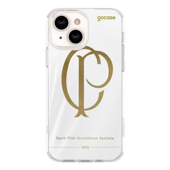 Capinha para celular Corinthians - Bordado Gold