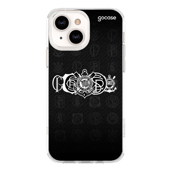 Capinha para celular Corinthians - Escudos em Textura