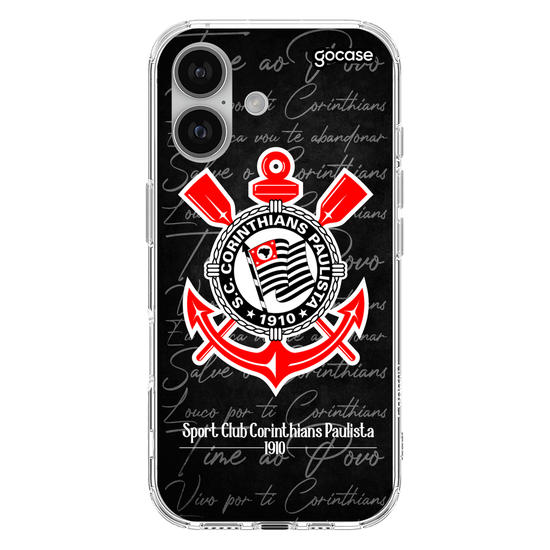 Capinha para celular Corinthians - Escudos Retrôs