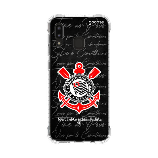 Capinha para celular Corinthians - Escudos Retrôs
