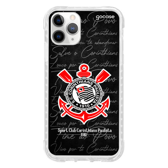 Capinha para celular Corinthians - Escudos Retrôs