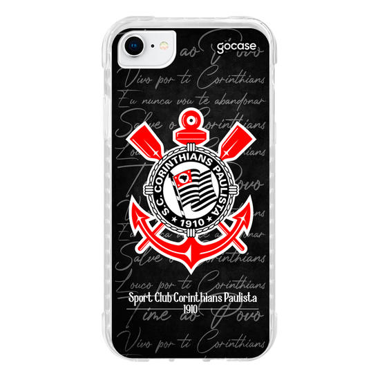 Capinha para celular Corinthians - Escudos Retrôs