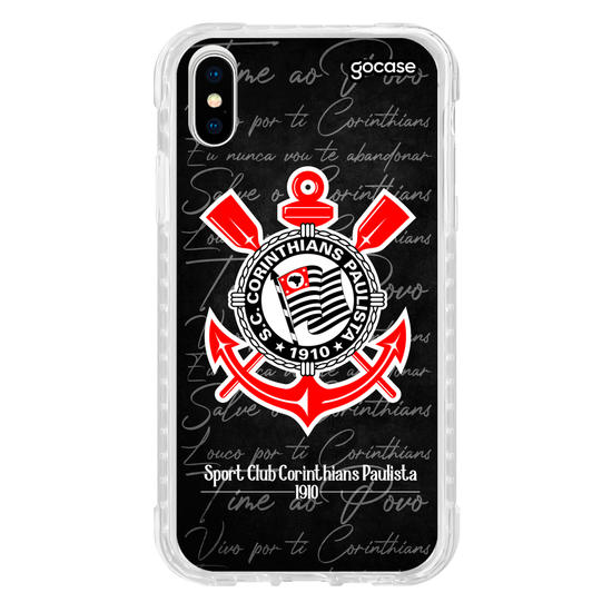 Capinha para celular Corinthians - Escudos Retrôs