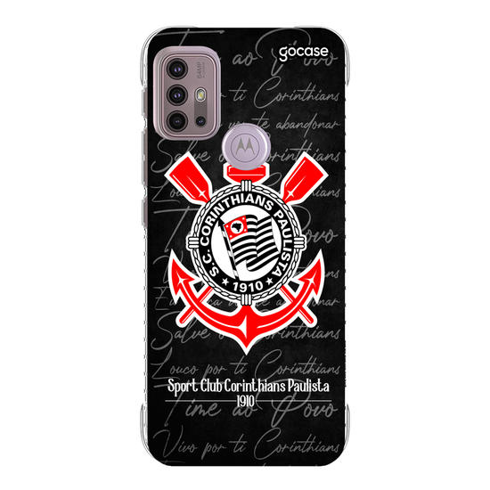 Capinha para celular Corinthians - Escudos Retrôs