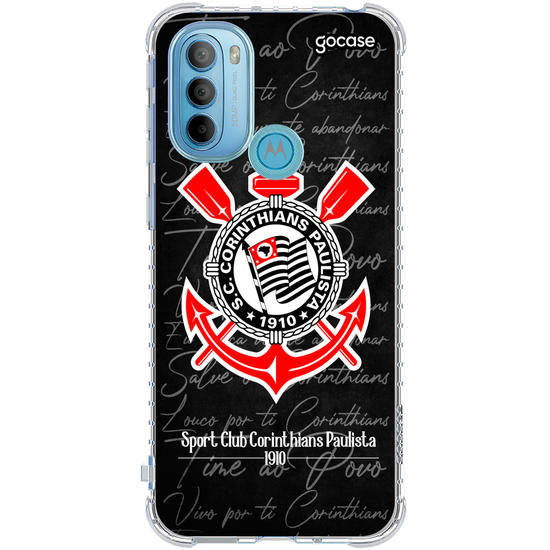 Capinha para celular Corinthians - Escudos Retrôs