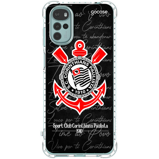 Capinha para celular Corinthians - Escudos Retrôs