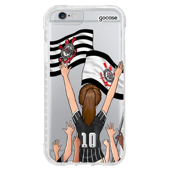 Capinha para celular Corinthians - Garota da Fiel