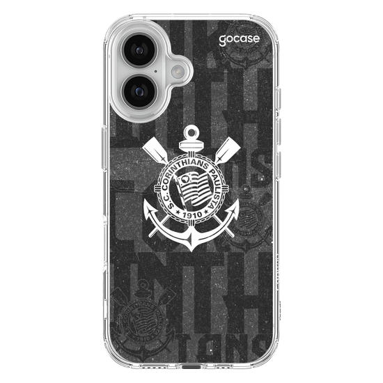 Capinha para celular  Corinthians - Grey Logo