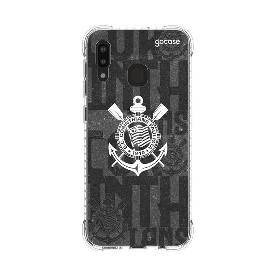 Capinha para celular  Corinthians - Grey Logo