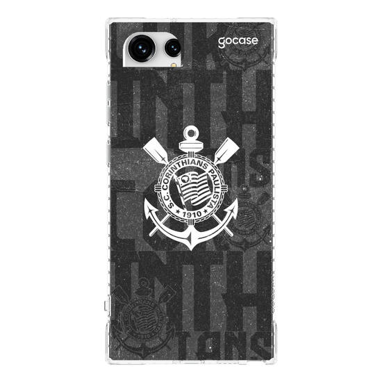 Capinha para celular  Corinthians - Grey Logo