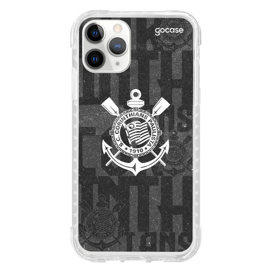 Capinha para celular  Corinthians - Grey Logo