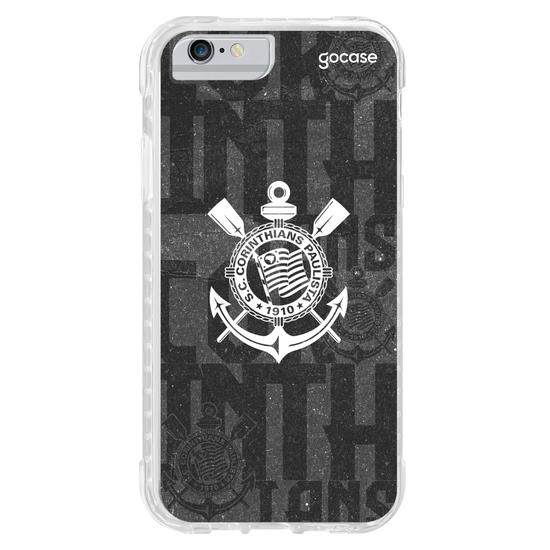 Capinha para celular  Corinthians - Grey Logo