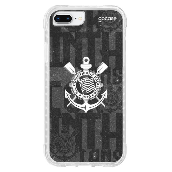 Capinha para celular  Corinthians - Grey Logo