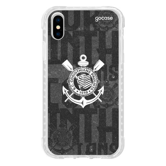 Capinha para celular  Corinthians - Grey Logo