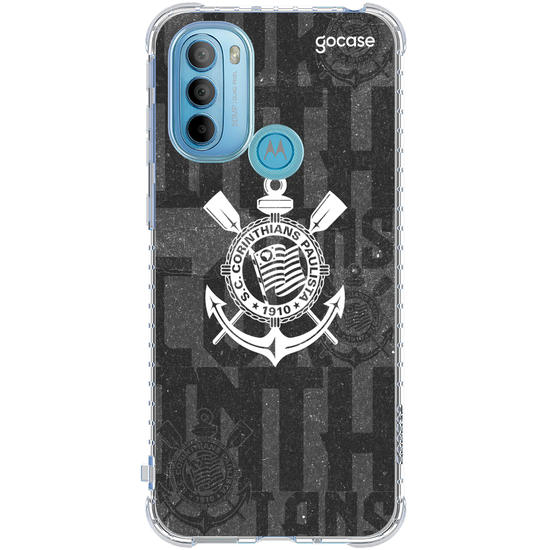 Capinha para celular  Corinthians - Grey Logo