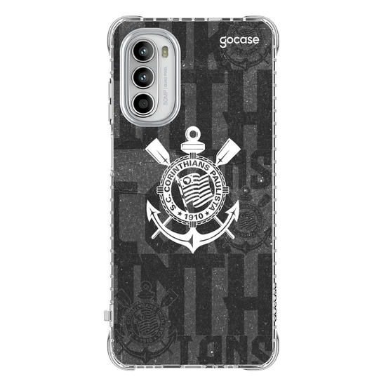 Capinha para celular  Corinthians - Grey Logo