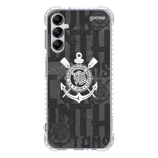 Capinha para celular  Corinthians - Grey Logo
