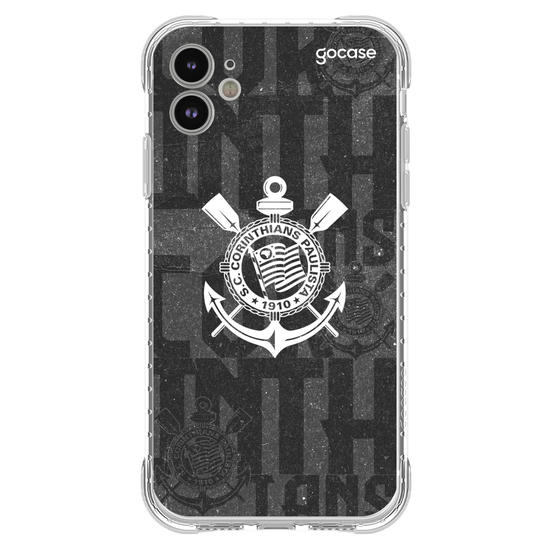 Capinha para celular  Corinthians - Grey Logo